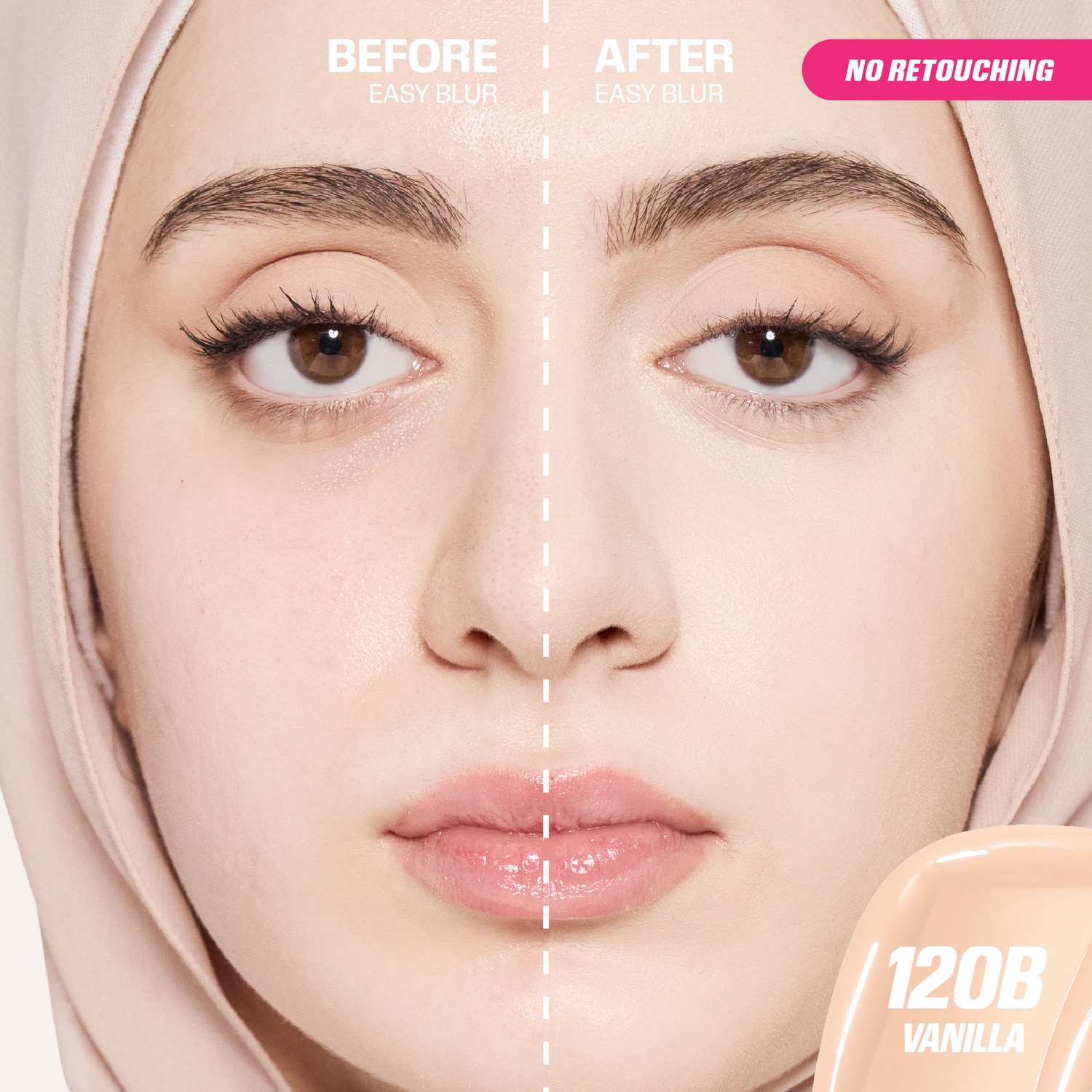 EASY BLUR FOUNDATION (BASE DE MAQUILLAJE PARA ROSTRO)